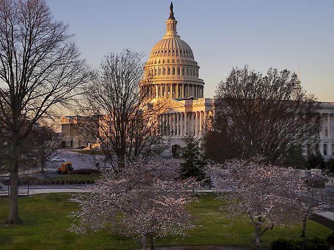 Zeigt sich widerspenstiger als erwartet gegenüber US-Präsident Donald Trump: das Capitol in Washington, das Parlamentsgebäude, wo die beiden Kammern Senat und Repräsentantenhaus arbeiten.