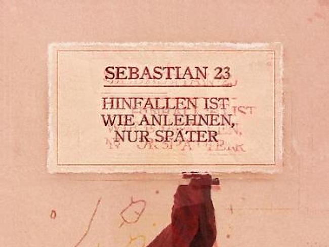 "Hinfallen ist wie Anlehnen, nur später" des Slammers Sebatian 23 ist in Leipzig zum schrägsten Buchtitel des Jahres gekürt worden. (Handout)