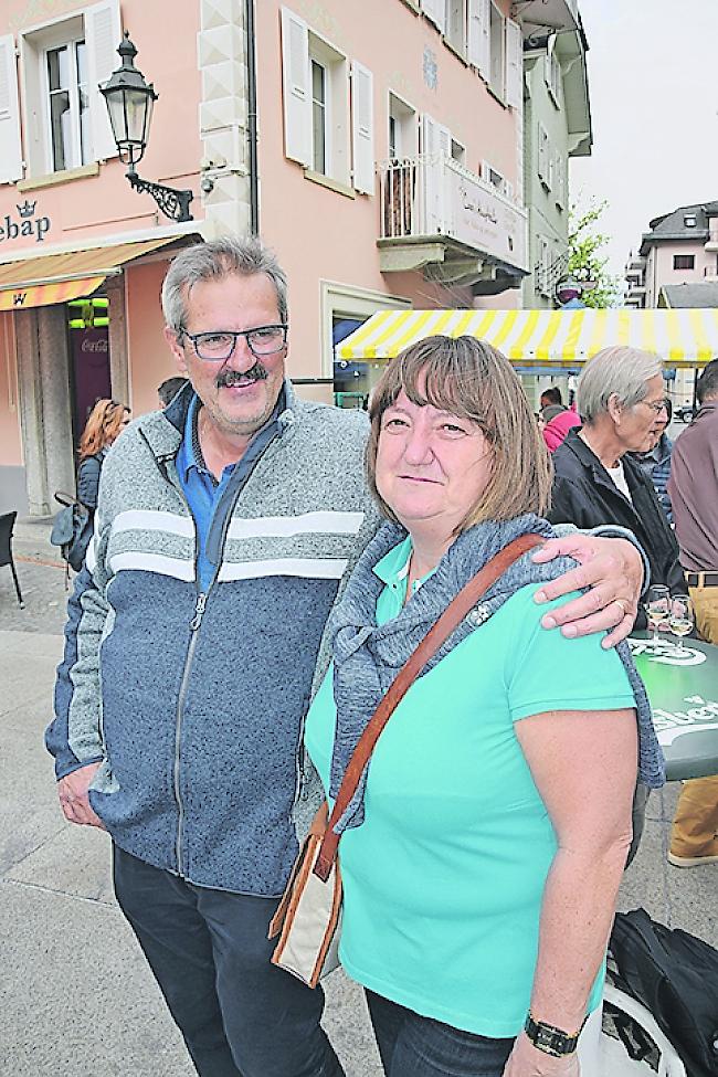 Johnny (56) und Luzia Roten (52) beide aus Visp.
