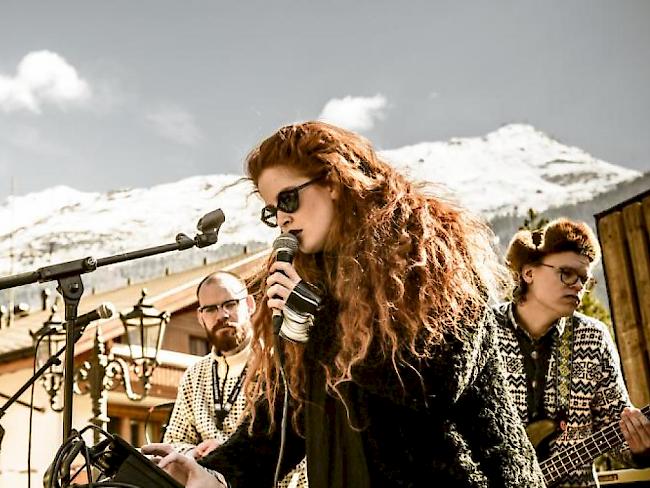 Die Baslerin Debrah Scarlett am Zermatt Unplugged, das am Sonntag erfolgreich zu ende gegangen ist. (Handout)