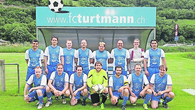 Die Senioren des FC Turtmann gehören zu den sechs verbliebenen Oberwalliser Teams.