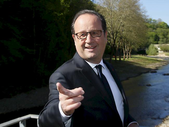 Er will Macron wählen: Der amtierende und nicht mehr antretende französische Präsident François Hollande hat sich wie erwartet für Emmanuel Macron als seinen Nachfolger ausgesprochen. (Archivbild)