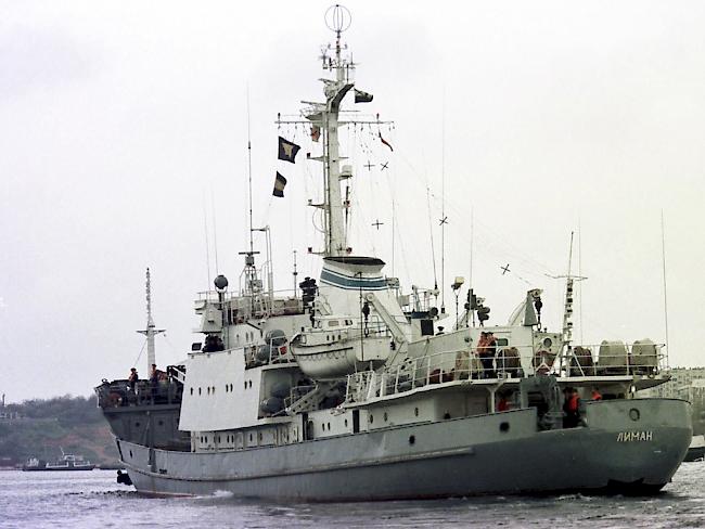 Das bei der Kollision gesunkene Aufklärungsschiff "Liman" (Archiv)