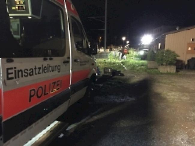 Ein 28-jähriger Italiener hat in Sargans SG einen 40-jährigen Landsmann erschossen. Der Täter hat sich anschliessend gestellt. (Bild: Kantonspolizei St. Gallen)