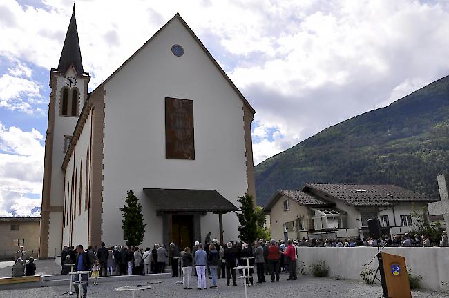 Die Theodulskirche erscheint in neuem Glanz: Rund eine Million Franken floss in die Renovation.