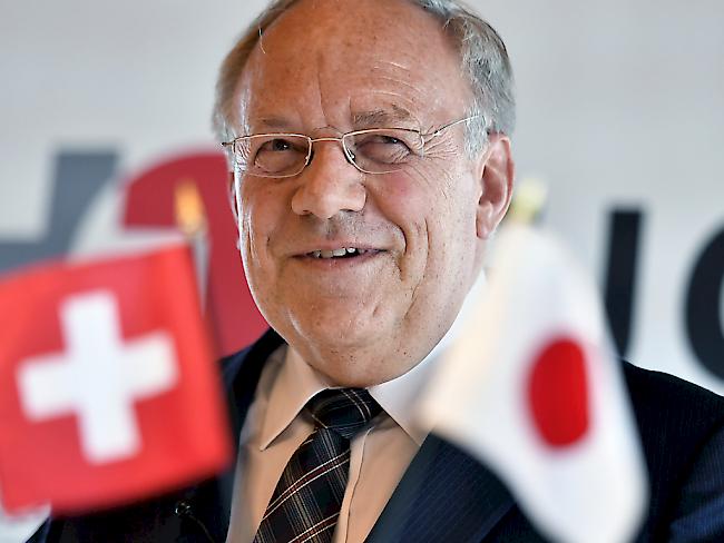 Lobt die gute Fernbeziehung zwischen der Schweiz und Japan: Bundesrat Johann Schneider-Ammann.