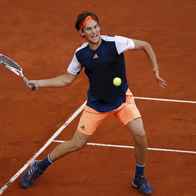 Dominic Thiem trifft im Viertelfinal von Rom die Bälle gegen Nadal perfekt