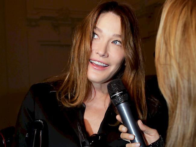 "French Touch": Carla Bruni Sarkozy singt fürs neue Album auf Englisch. (Archivbild)