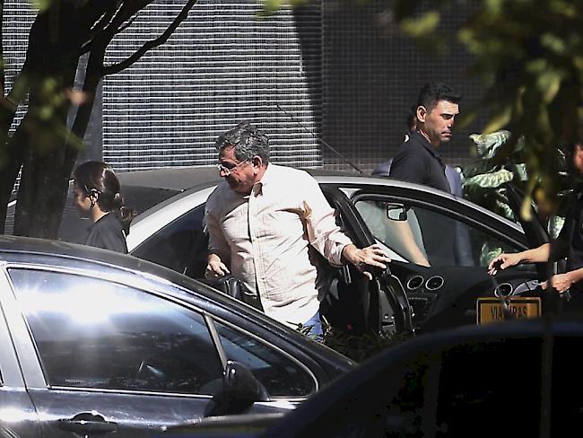 Die Festnahme von Sonderberater des brasilianischen Präsidenten Tadeu Filippelli (Mitte) zieht die Regierung des südamerikanischen Landes immer tiefer in einen weiteren Korruptionsskandal.