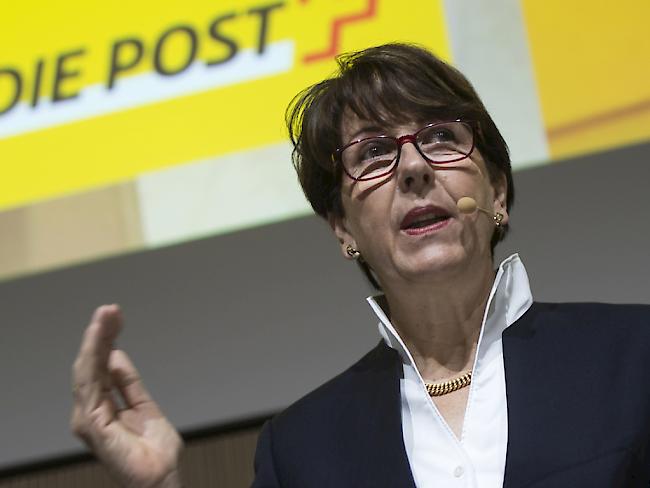 Post-Chefin Susanne Ruoff will ihr Amt behalten. (Archiv)