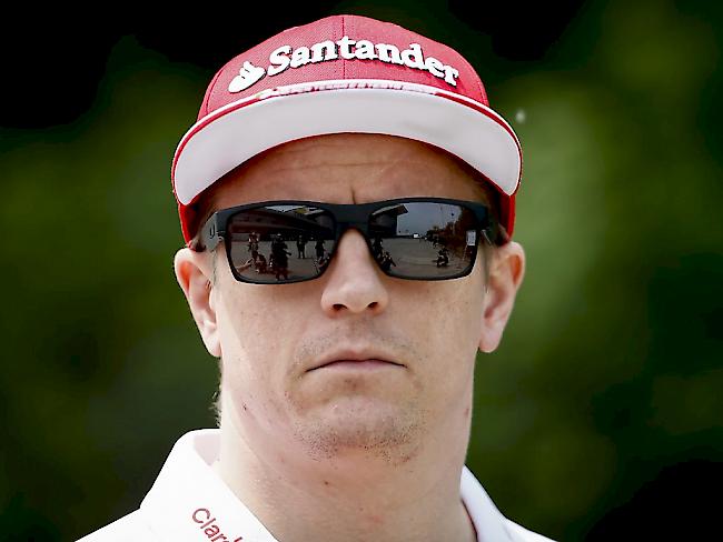 Kimi Räikkönen startet erstmals seit fast neun Jahren aus der Pole-Position