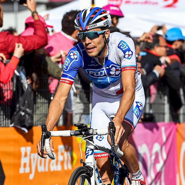 Der Franzose Thibaut Pinot holt sich in der 20. Etappe des 100. Giro d