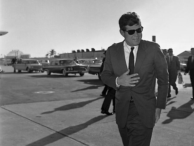 US-Präsident John F. Kennedy im Jahr 1961.