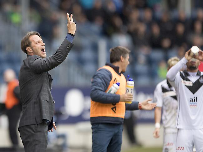 Trainer Paolo Tramezzani will Lugano auch gegen Luzern zum Erfolg dirigieren
