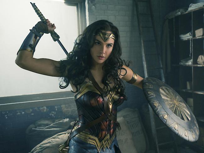 Gal Gadot und der Film "Wonder Woman" lockte am Wochenende vom 15. bis 18. Juni 2017 am meisten Leute in die Deutschschweizer Kinos. (Archiv)