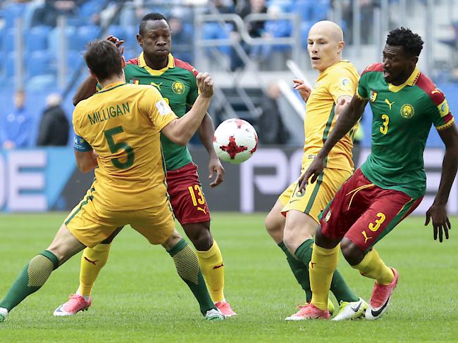 Viel Kampf, aber wenig Klasse bei Kamerun gegen Australien