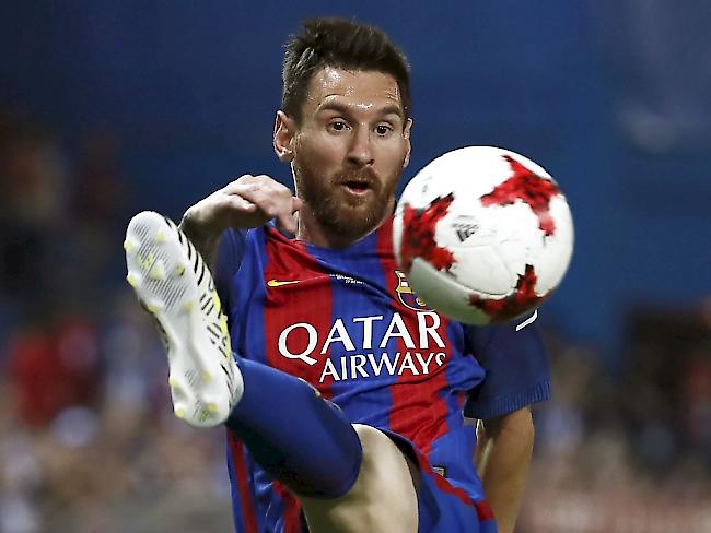 Lionel Messi kommt mit einer Geldbusse davon