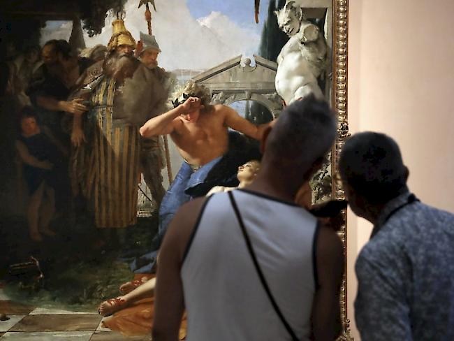 Eine der wichtigsten Ikonen der LGTB-Gemeinschaft ist frisch restauriert: "Der Tod des Hyacinth" des venezianischen Barockmeisters Giambattista Tiepolo.