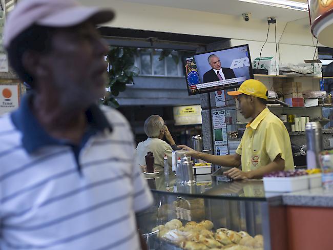 "Drehbuch einer Seifenoper": Brasiliens Präsident Michel Temer weist in einer Fernsehansprache die Korruptionsvorwürfe gegen ihn von sich.