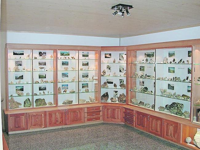 Mehr als 1000 Mineralien sind ausgestellt.