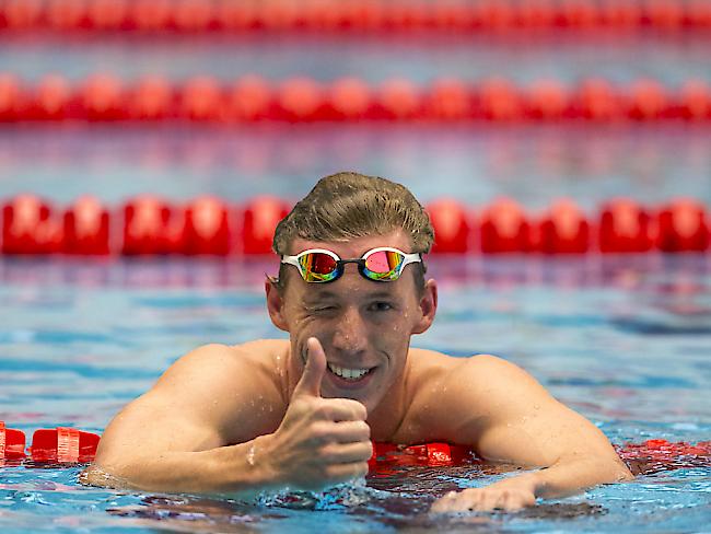 Jérémy Desplanches peilt an den Schwimmweltmeisterschaften in Budapest über 200 m Lagen den Final der besten acht an