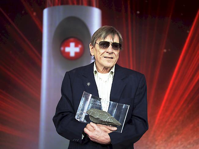 Im Januar 2016 erhielt der Berner Künstler die Auszeichnung "Schweizer des Jahres", am Samstag ist Polo Hofer 72-jährig gestorben. (Archivbild)