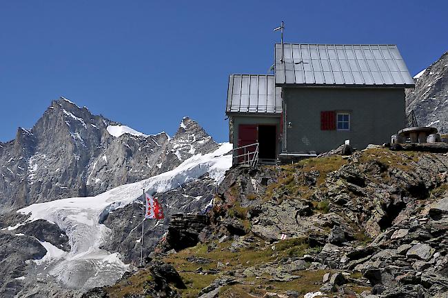 Die Erreichbarkeit der Hütten (im Bild die Weisshornhütte) im Hochgebirge bereitet dem SAC Sorgen.