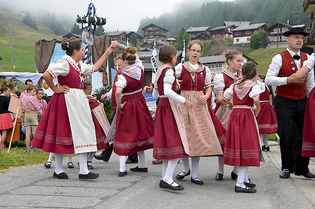 Es drehte sich alles rund um Brauchtum und Tradition: Impressionen vom Älplerfest auf der Riederalp.