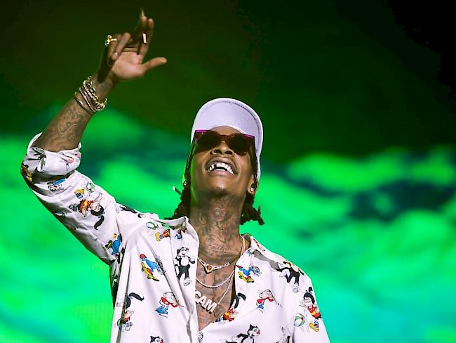 US-Rapper Wiz Khalifa gehört zu den heutigen Eröffnungs-Acts am Heitere Open Air in Zofingen. (Archivbild)