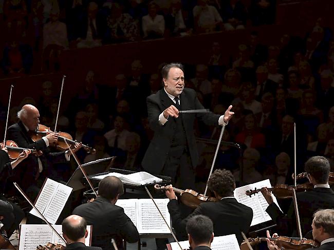 Riccardo Chailly und das Lucerne Festival Orchestra, hier an einem Konzert vom letzten Jahr, haben das Lucerne Festival mit Werken von Richard Strauss eröffnet.