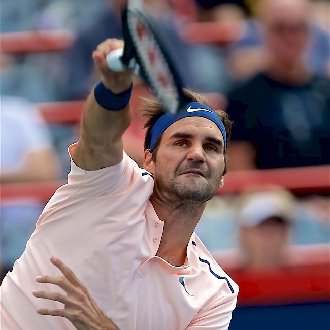 Entschlossen zum 94. Titel? Roger Federer ist in Montreal gut unterwegs