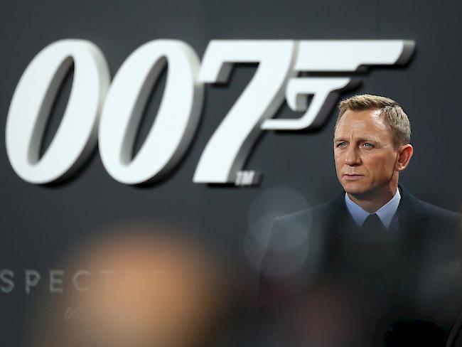 Daniel Craig wird auch im 25. James-Bond-Film die Hauptrolle übernehmen. (Archivbild)