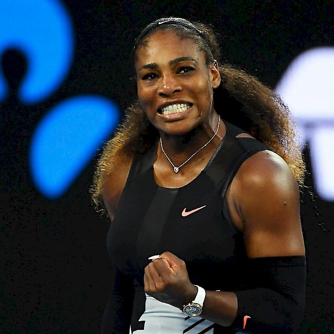 Voller Tatendrang: Serena Williams