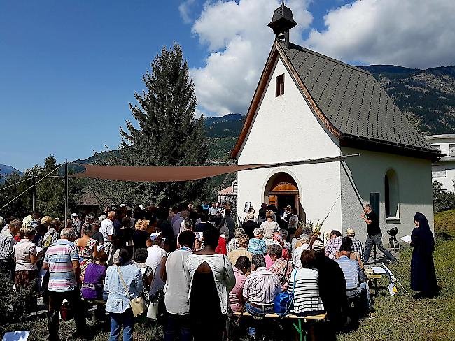 Das Schönstatt-Heiligtumsfest in Brig zog am Sonntag zahlreiche Besucher und Mitglieder der Glaubensgemeinschaft an. 