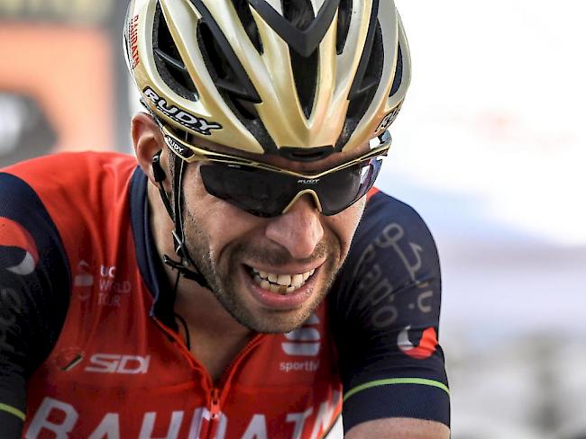 Vincenzo Nibali, der Sieger der ersten Bergetappe der Vuelta 2017