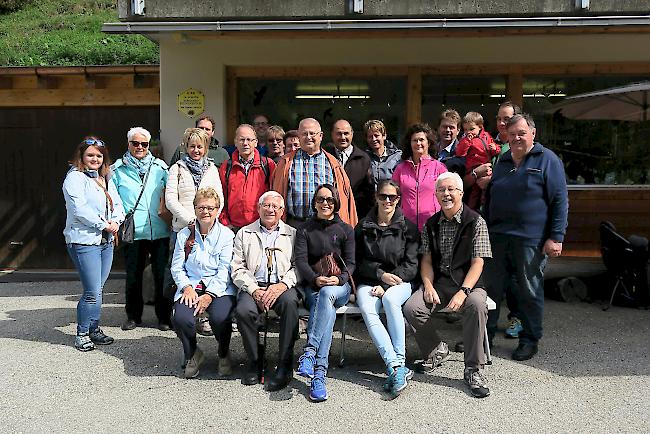 Familienausflug des Gewerbevereins Goms ins Binntal.
