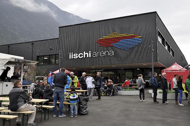 Offene Türen. Die «iischi arena» ist am Wochenende offen für alle Interessierten.