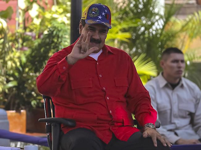 Fürchtet um sein Leben: Venezuelas Präsident Nicolás Maduro. (Archivbild)