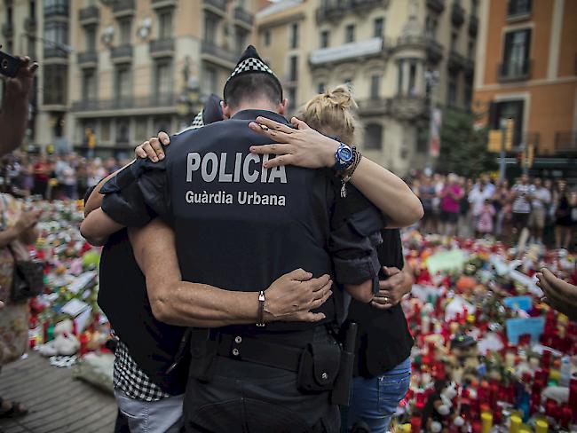 Fünf Wochen nach den Anschlägen in Barcelona und Cambrils hat die Polizei einen weiteren Verdächtigen festgenommen. (Archivbild)