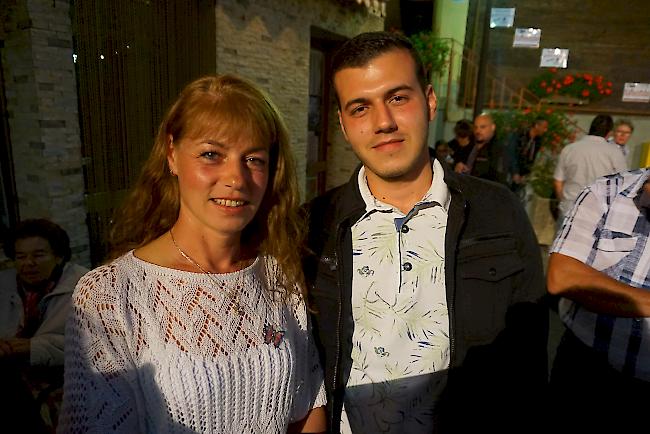 Mehmed Fani (45) und Andreev Oli (20), beide aus Varen.