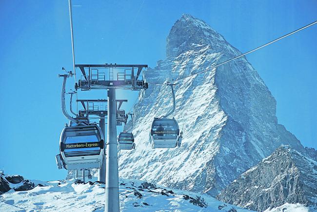 Bergwärts. An der GV des Gewerbevereins dominierten die Zermatt Bergbahnen die Diskussionen.
