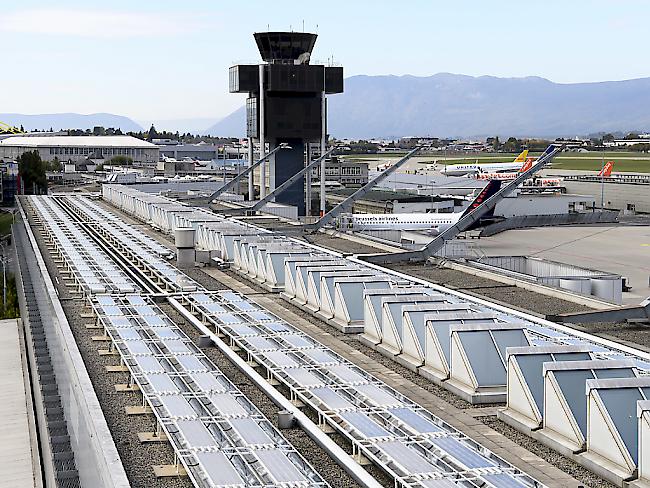 Der Flughafen Genf will die Produktion von Solarenergie massiv ausbauen.