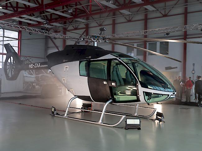 Mit zusätzlichem Kapital und neuer Technik die Konkurrenz herausfordern: Das Ingenieur- und Konstruktionsunternehmen Marenco Swisshelicopter sucht weitere Geldgeber. (Archivbild des Prototyps)
