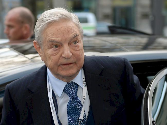 Der Börsenguru George Soros hat einen Grossteil seines Vermögens in seine Stiftung übertragen. (Archiv)