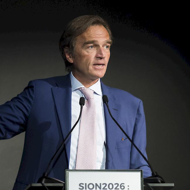 Jean-Philippe Rochat ist Präsident des Kandidaturkomitees von Sion 2026