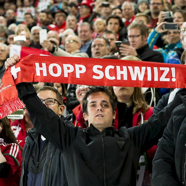 900 Schweizer Fans können die Nationalmannschaft in Belfast im Auswärtssektor unterstützen