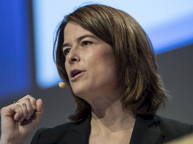 FDP-Präsidentin Petra Gössi rief an der Delegiertenversammlung ihre Partei dazu auf, linken Machtgelüsten Widerstand zu leisten. (Archivbild)