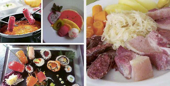 WB-Abonnenten profitieren mit der 1815.club Karte von 10% Rabatt auf Fondue Chinoise, Sushi und Gommer Gsottus.