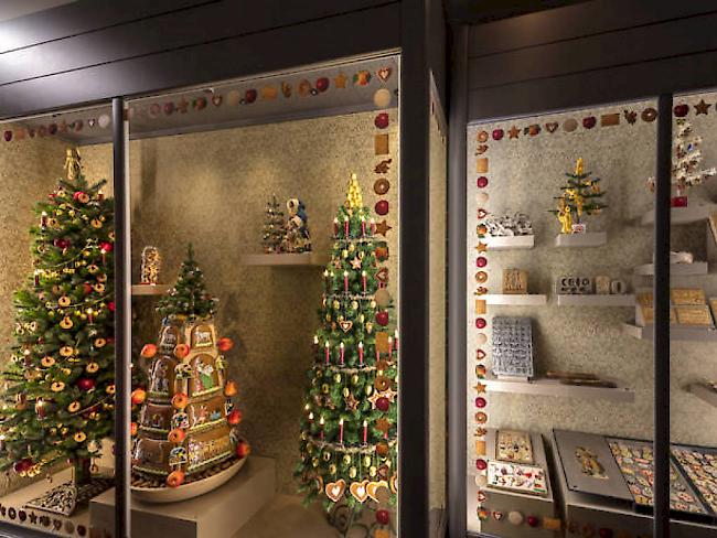Nicht erstaunlich, wenn einen beim Besuch der Ausstellung zu essbaren Weihnachtsdekorationen der Heisshunger befällt. Die Schau ist vom 18. November bis am 11. Februar im Spielzeug Welten Museum in Basel zu sehen.