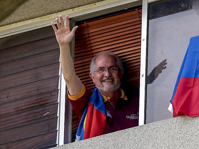 Der venezolanische Oppositionsführer Antonio Ledezma ist nach Kolumbien geflohen. (Archiv)